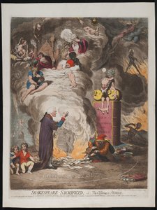 Shakespeare Sacrificed or The Offering to Avarice, 1789